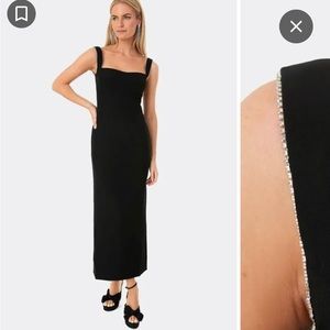 Saloni Black Rachel Dress NWOT- never worn